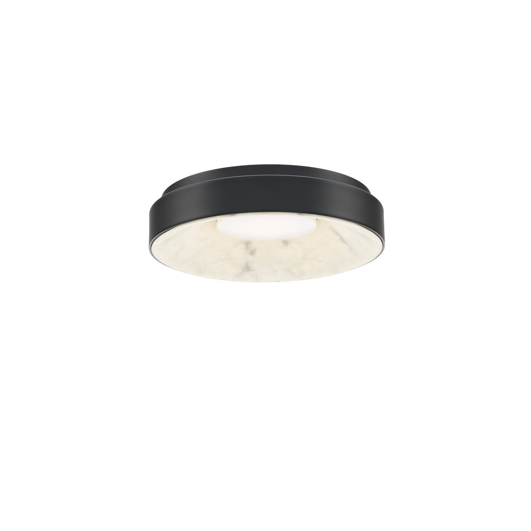 ##Antique Hardware## Crackle LED Flush Mount