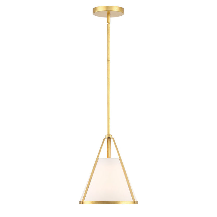 ##Antique Hardware## Fulton 1 Light Antique Gold Pendant