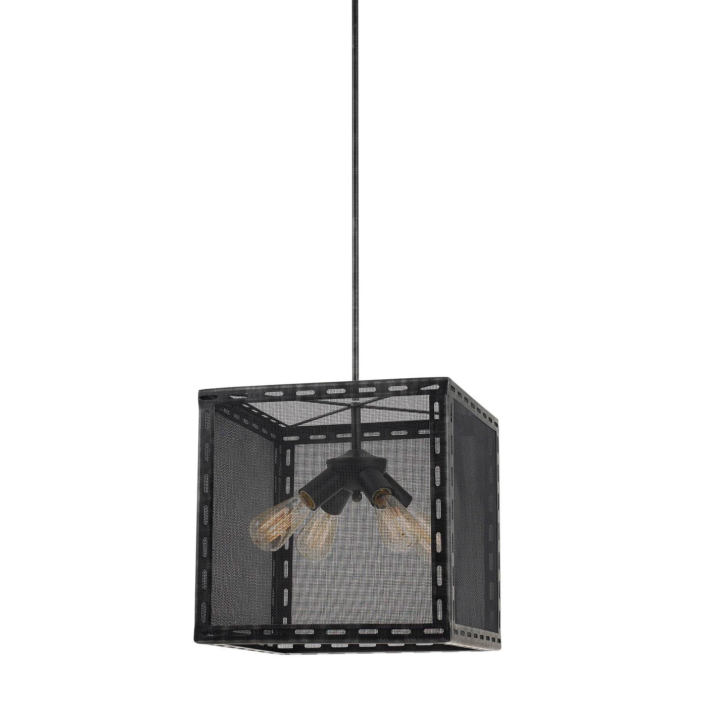 ##Antique Hardware## 60W X 4 EVANSTON METAL CHANDELIER (EDISON BULBS NOT INCLUDED)