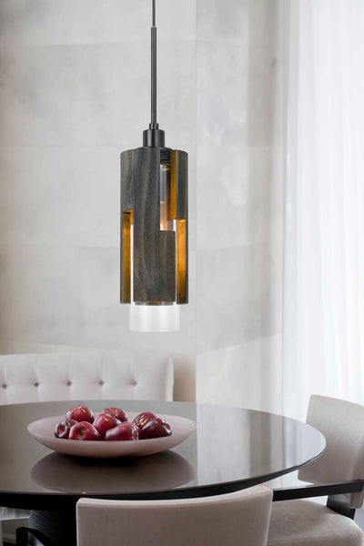 ##Antique Hardware## 60W REGGIO WOOD PENDANT GLASS FIXTURE (EDISON BULB NOT INCLUDED)
