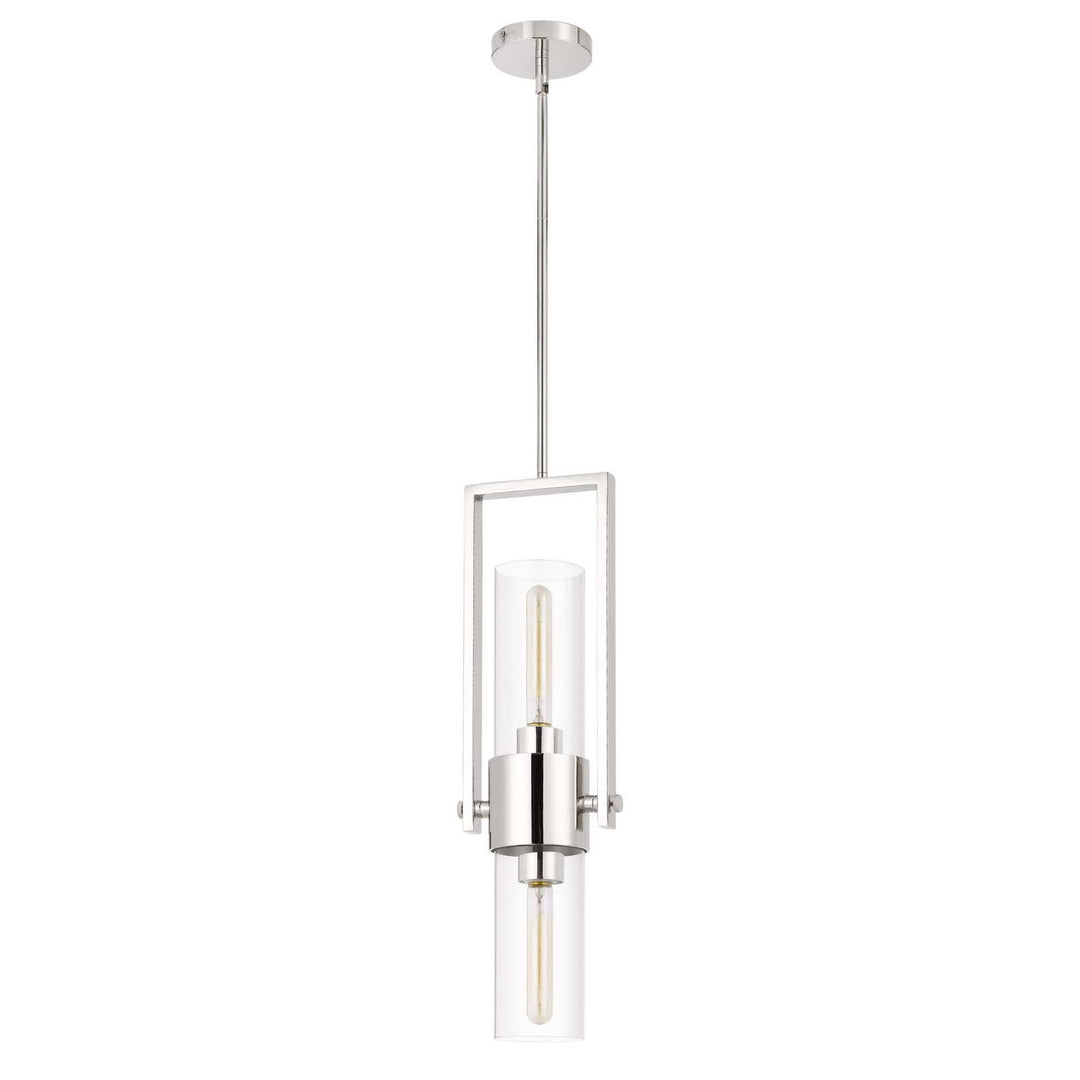 ##Antique Hardware## 60W REDMOND METAL PENDANT WITH CLEAR GLASS SHADE