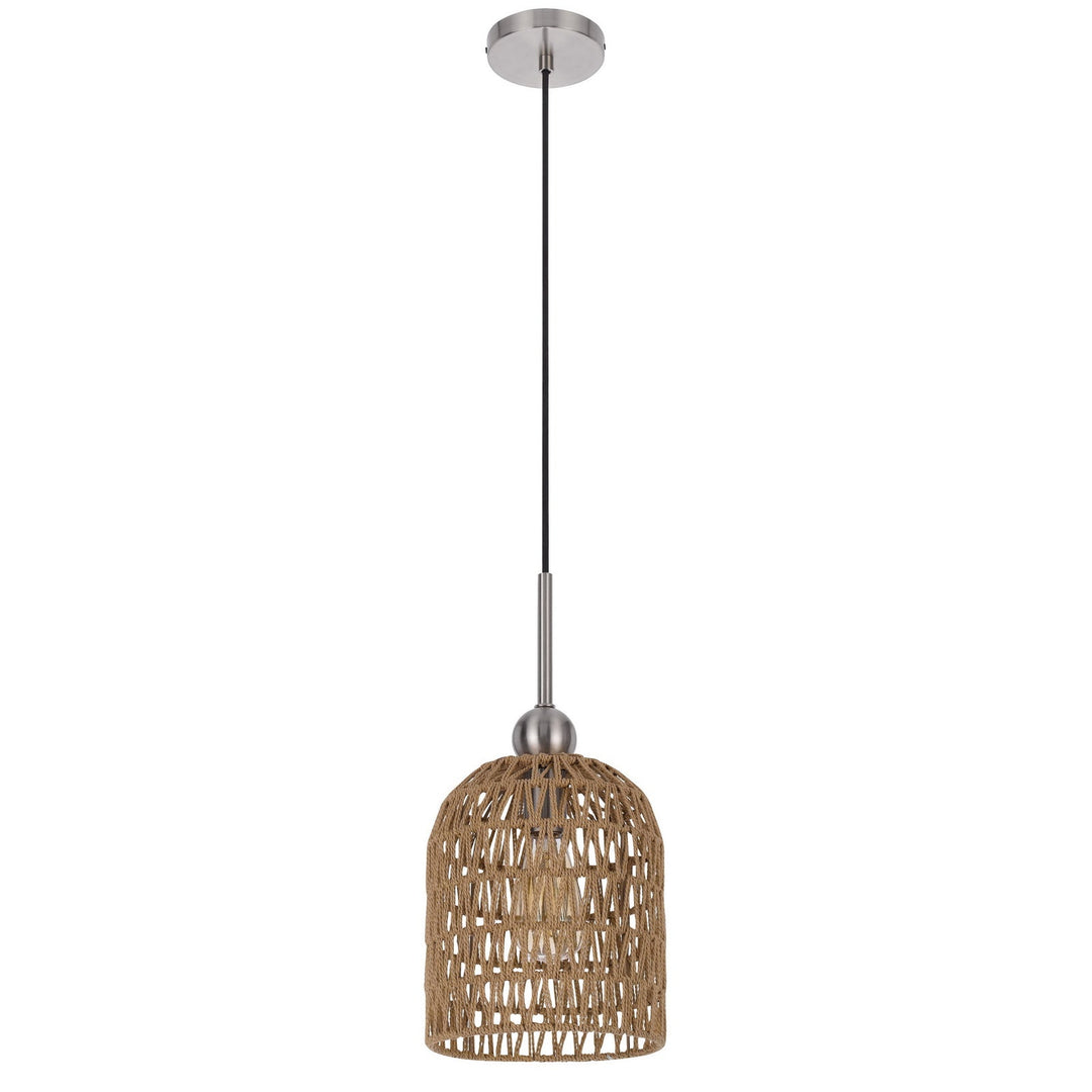 ##Antique Hardware## 60W DEPOK ROPED PENDANT FIXTURE