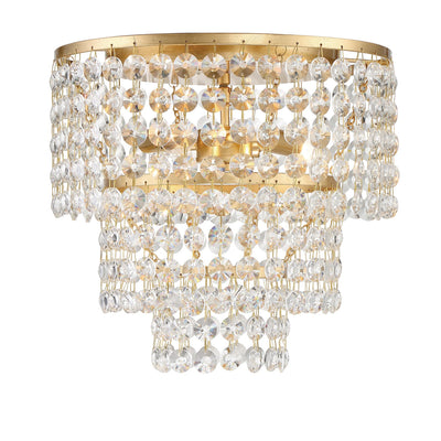 ##Antique Hardware## Gabrielle 3 Light Antique Gold Flush Mount