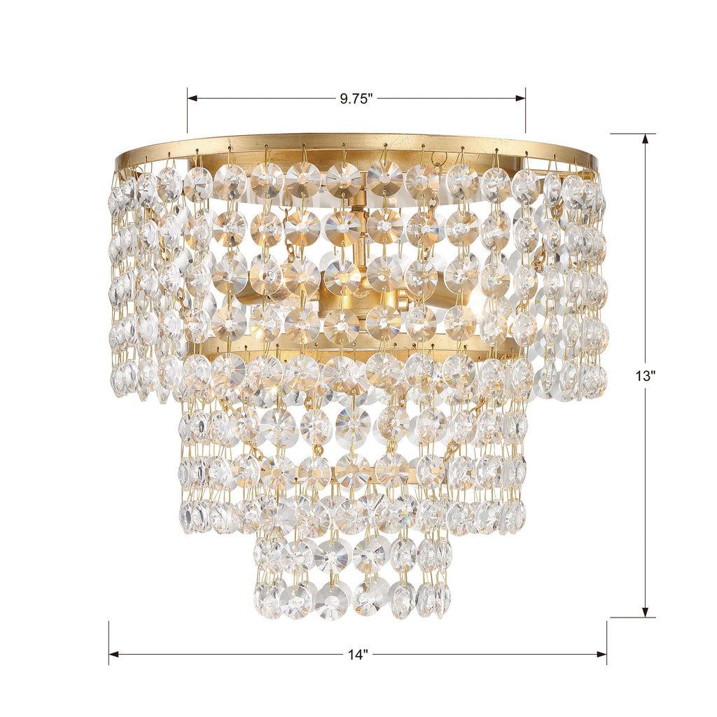 ##Antique Hardware## Gabrielle 3 Light Antique Gold Flush Mount