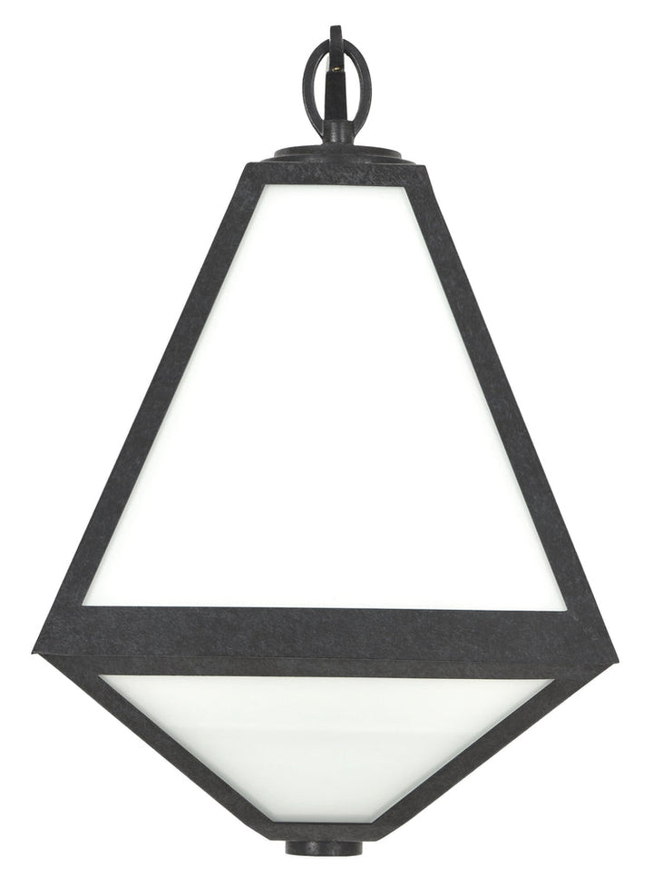 ##Antique Hardware## Brian Patrick Flynn Glacier 1 Light Black Charcoal Outdoor Sconce