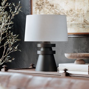 ##Antique Hardware## Grover Table Lamp