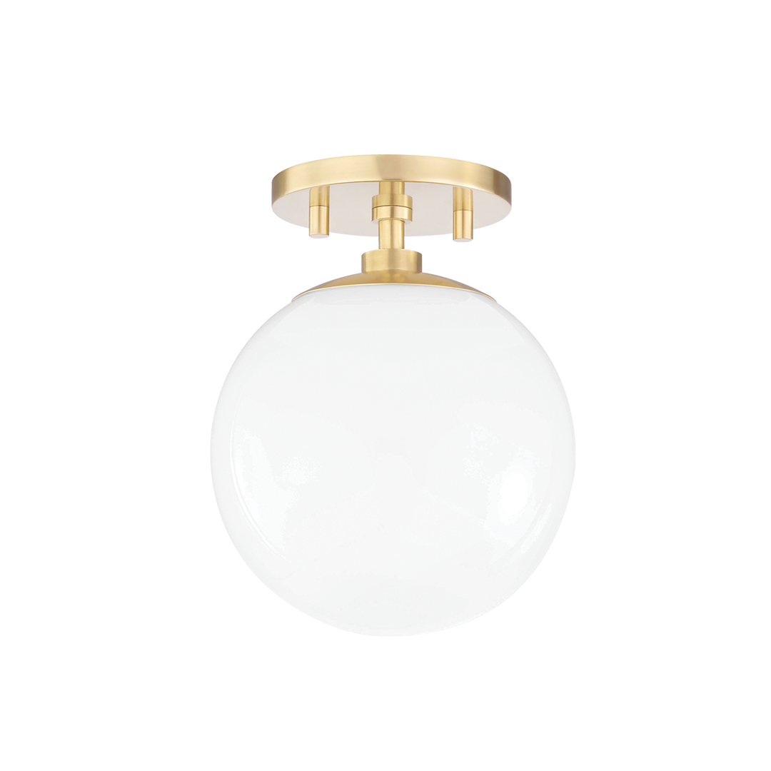 ##Antique Hardware## Stella Semi Flush
