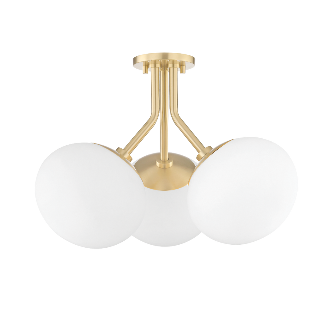 ##Antique Hardware## Estee Semi Flush
