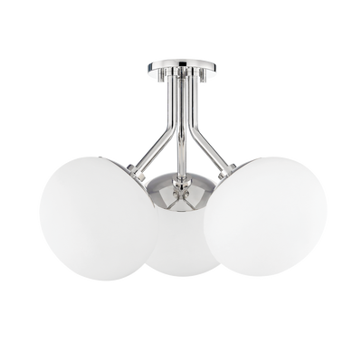 ##Antique Hardware## Estee Semi Flush