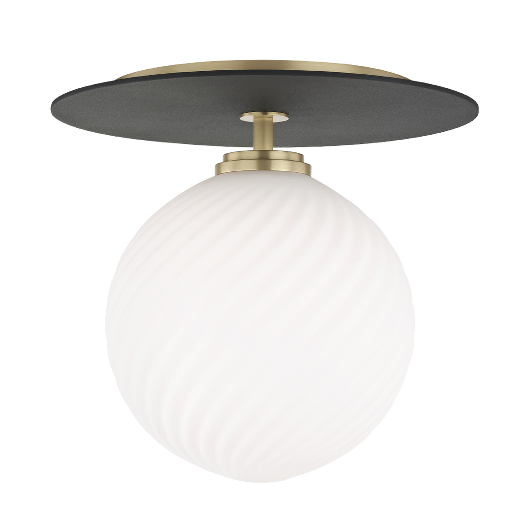 ##Antique Hardware## Ellis Semi Flush