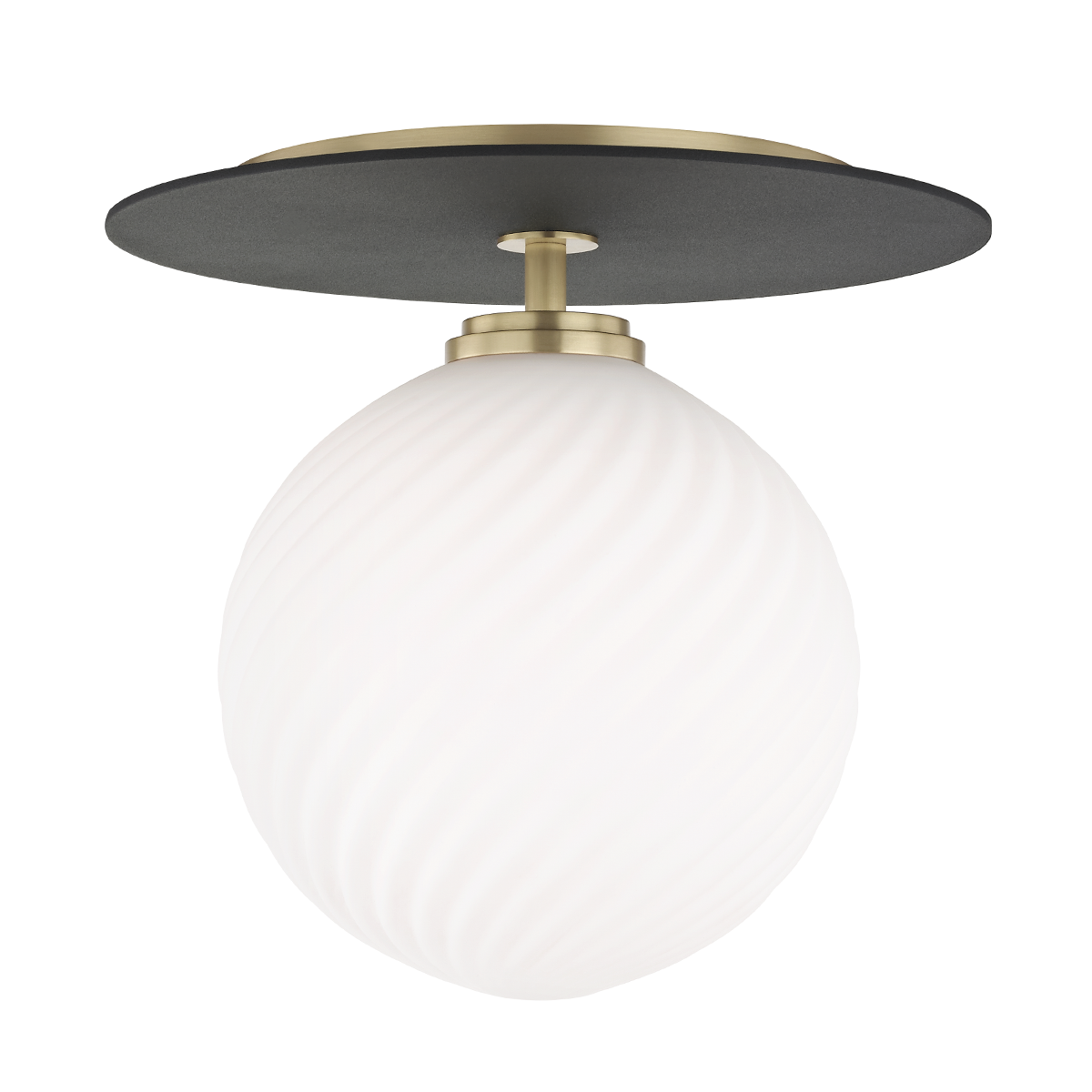 ##Antique Hardware## Ellis Semi Flush