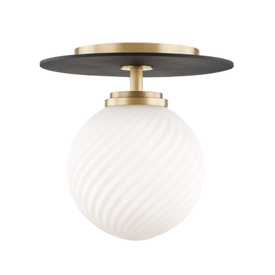 ##Antique Hardware## Ellis Semi Flush