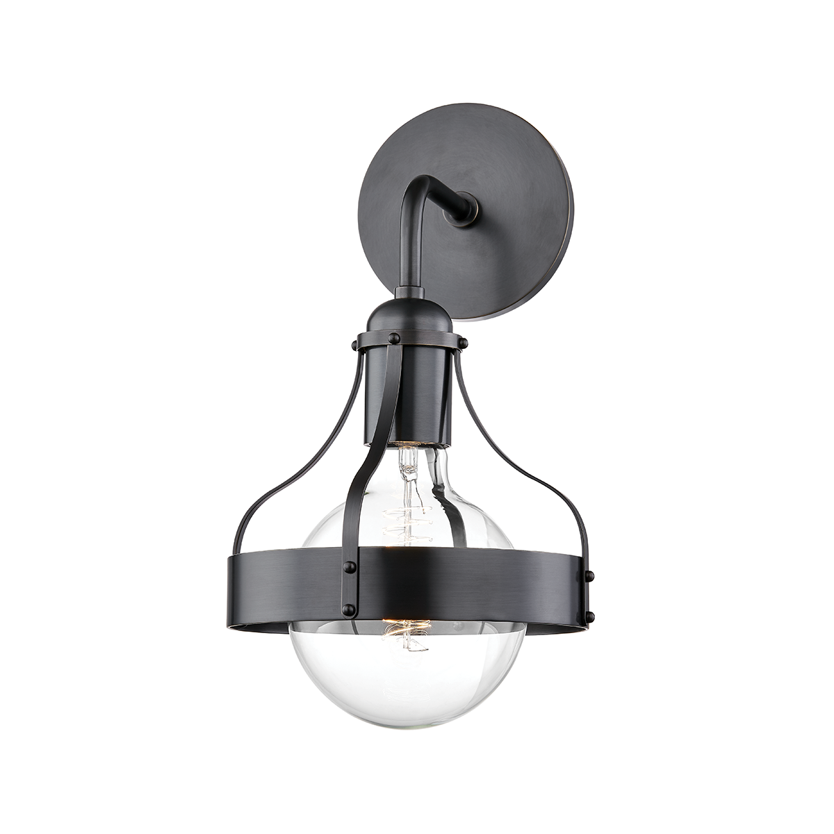 ##Antique Hardware## Violet Wall Sconce