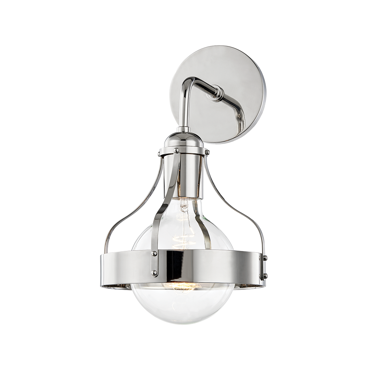 ##Antique Hardware## Violet Wall Sconce