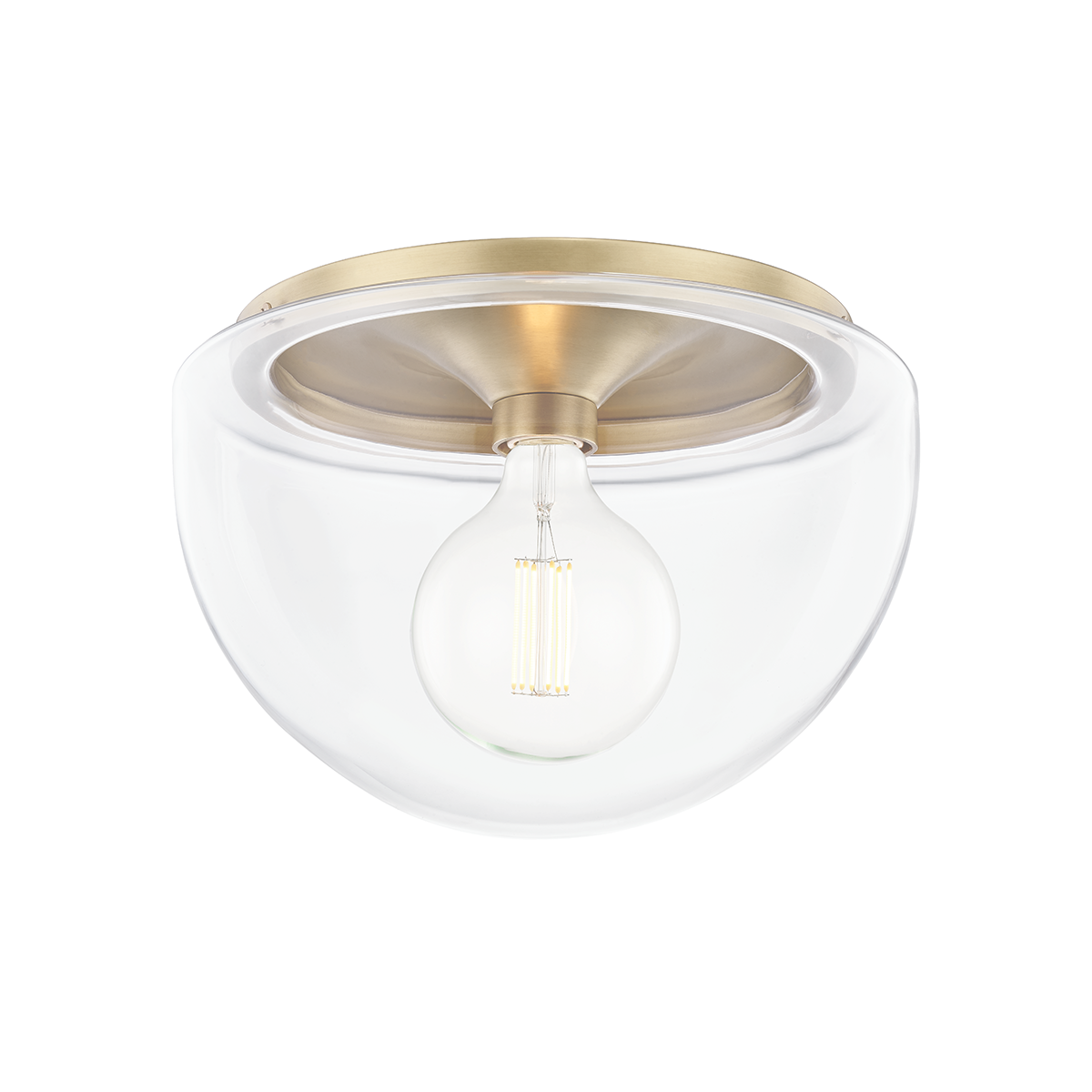 ##Antique Hardware## Grace Flush Mount