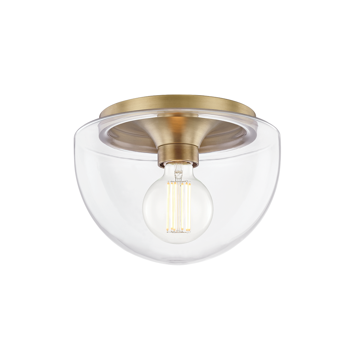 ##Antique Hardware## Grace Flush Mount