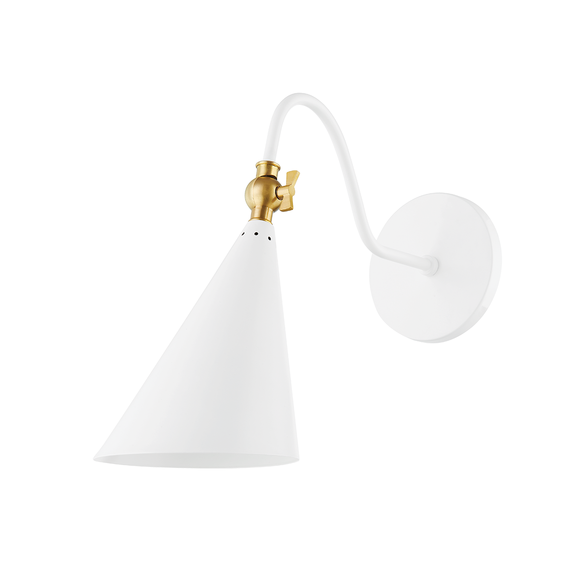 ##Antique Hardware## Lupe Wall Sconce
