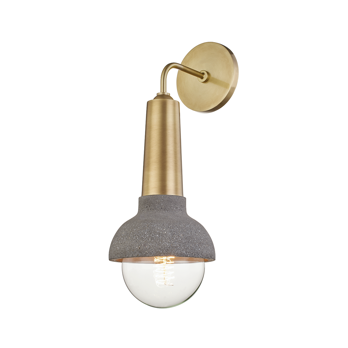 ##Antique Hardware## Macy Wall Sconce