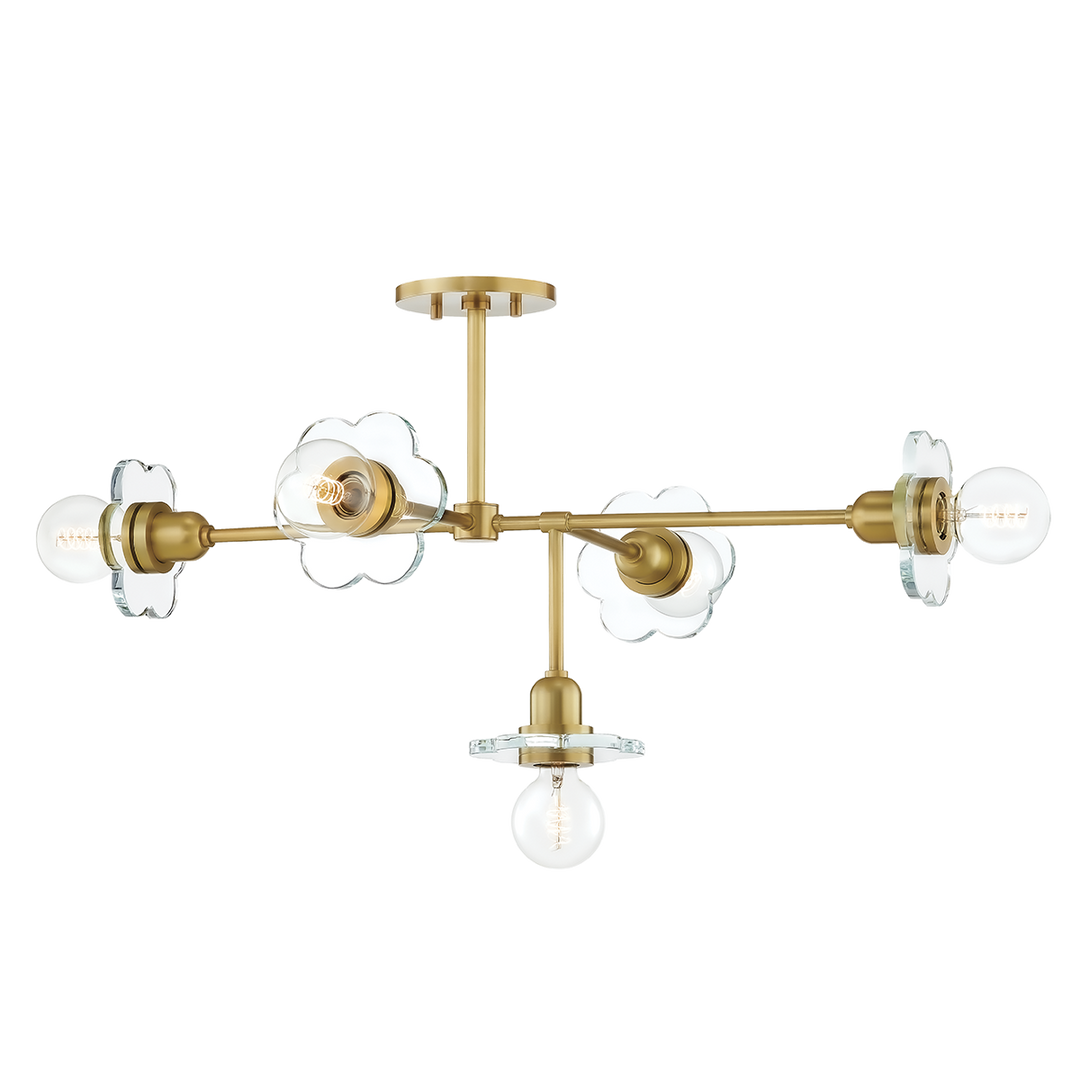 ##Antique Hardware## Alexa Chandelier