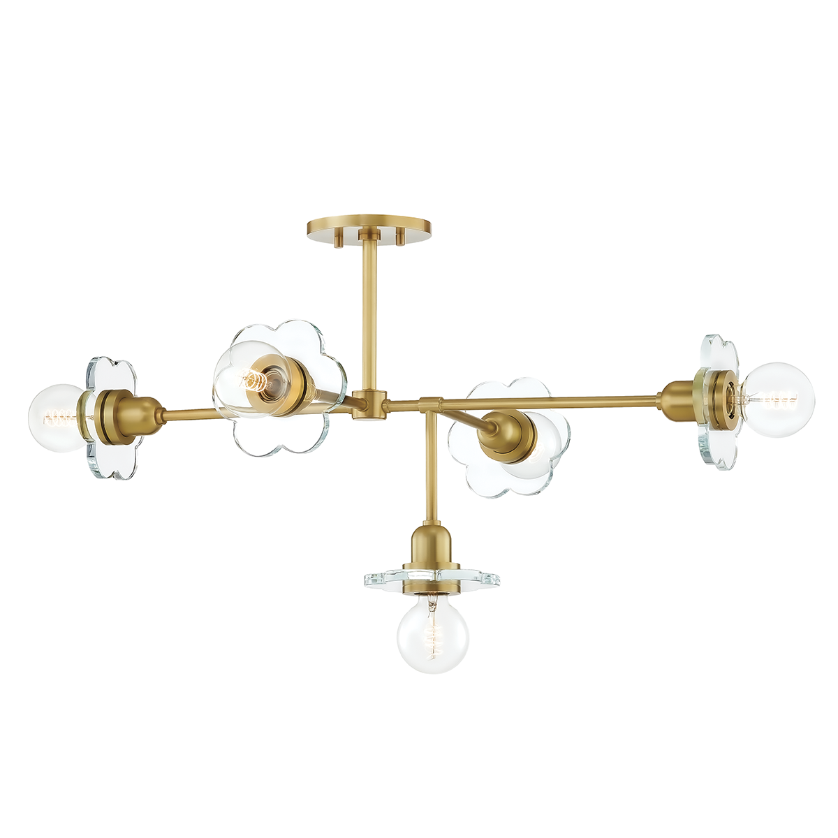 ##Antique Hardware## Alexa Chandelier