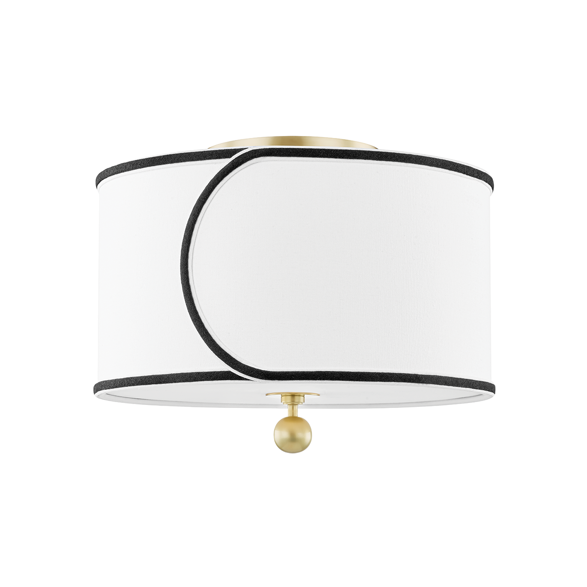 ##Antique Hardware## Zara Semi Flush