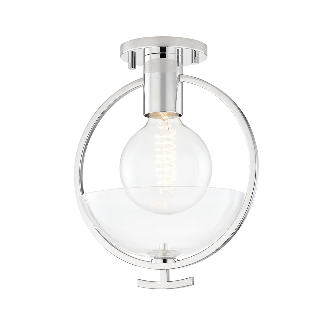 ##Antique Hardware## Ringo Semi Flush