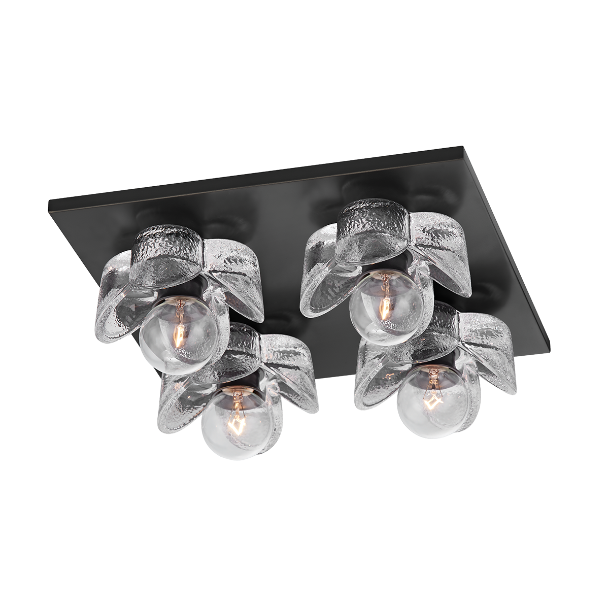 ##Antique Hardware## Shea Flush Mount