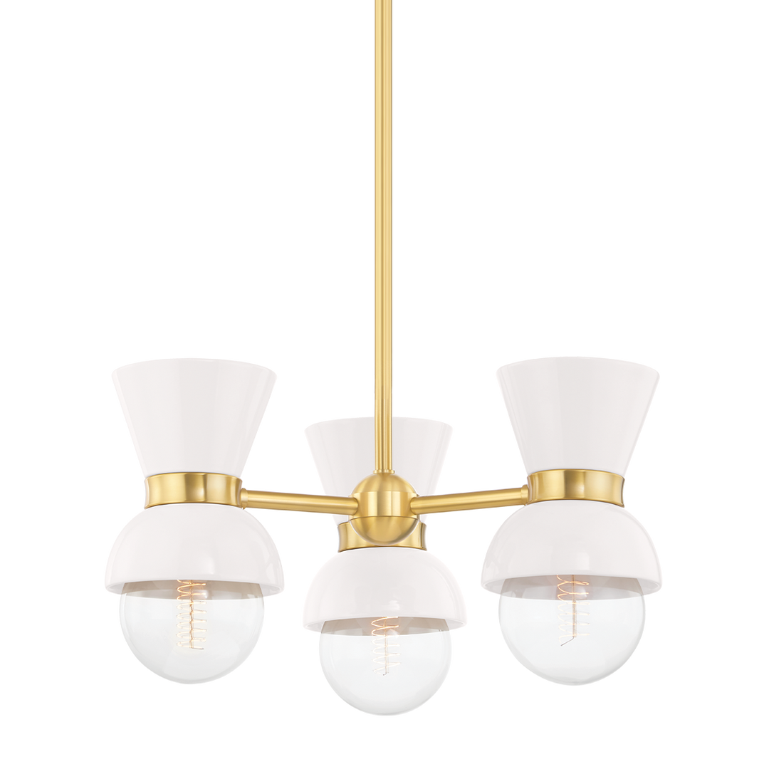 ##Antique Hardware## Gillian Semi Flush