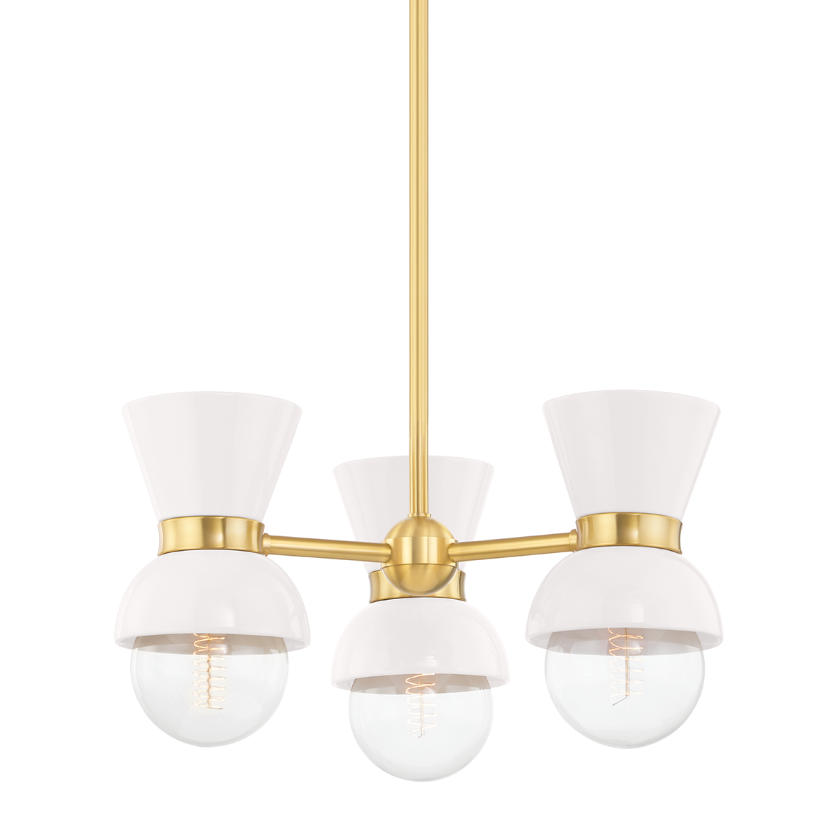 ##Antique Hardware## Gillian Semi Flush