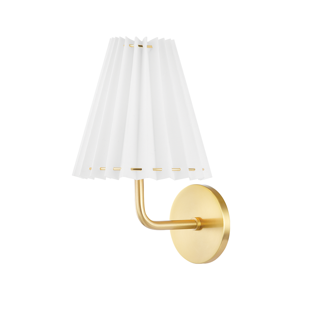 ##Antique Hardware## Demi Wall Sconce