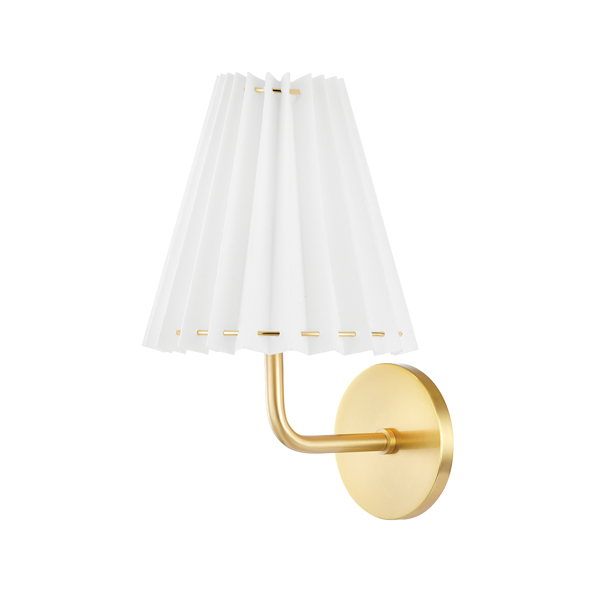 ##Antique Hardware## Demi Wall Sconce