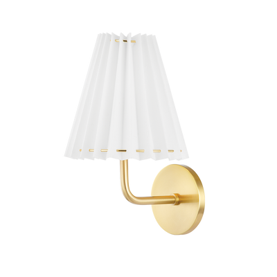 ##Antique Hardware## Demi Wall Sconce
