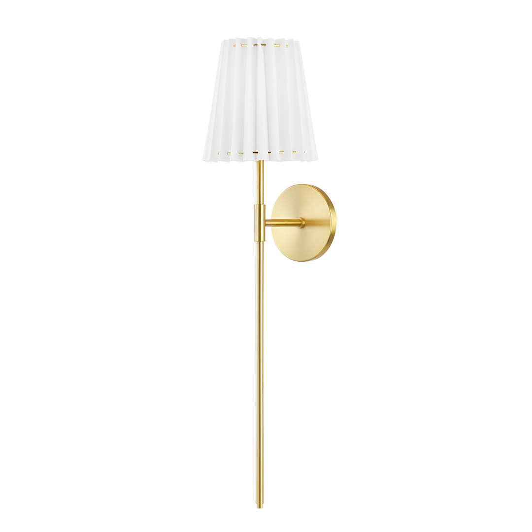 ##Antique Hardware## Demi Wall Sconce