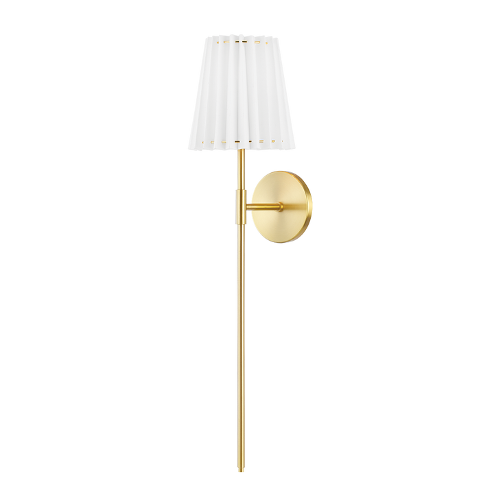 ##Antique Hardware## Demi Wall Sconce