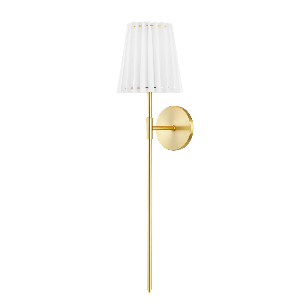 ##Antique Hardware## Demi Wall Sconce