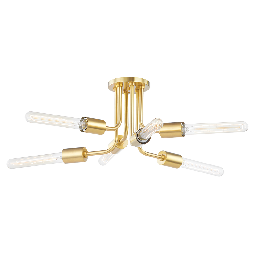 ##Antique Hardware## Donny Semi Flush