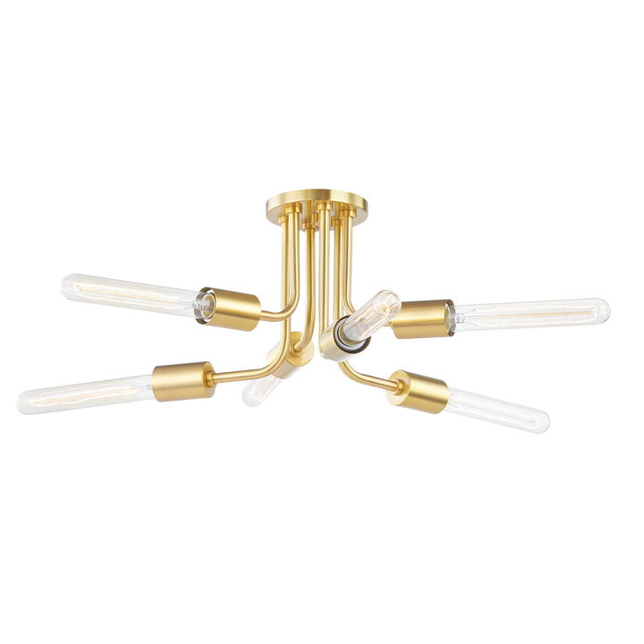 ##Antique Hardware## Donny Semi Flush