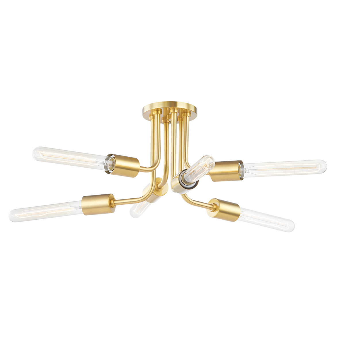 ##Antique Hardware## Donny Semi Flush
