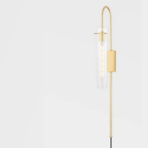 ##Antique Hardware## Nettie Plug-In Sconce