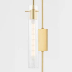 ##Antique Hardware## Nettie Plug-In Sconce