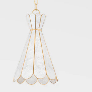 ##Antique Hardware## Lyra Pendant