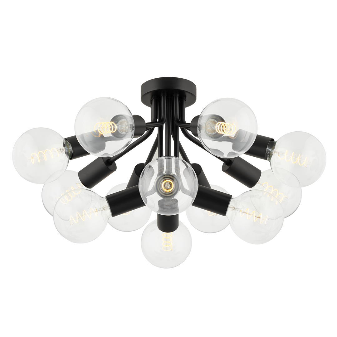 ##Antique Hardware## Drea Semi Flush