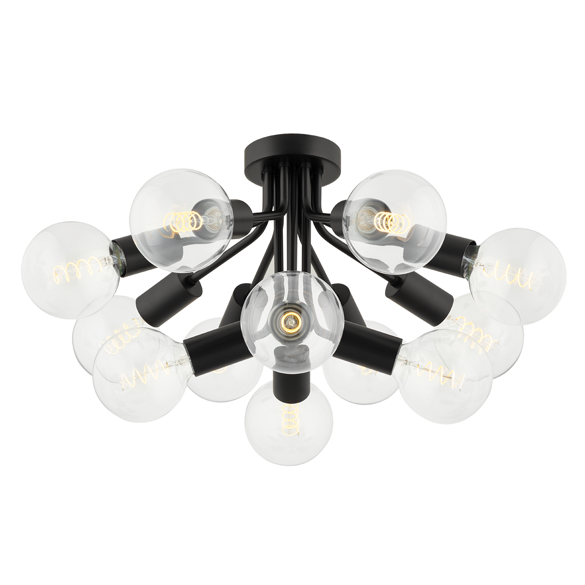 ##Antique Hardware## Drea Semi Flush