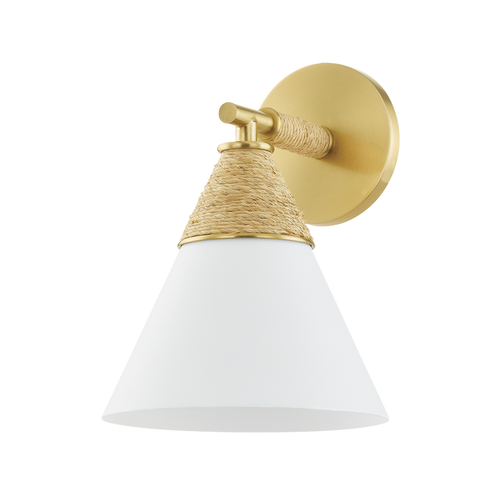 ##Antique Hardware## Mica Wall Sconce