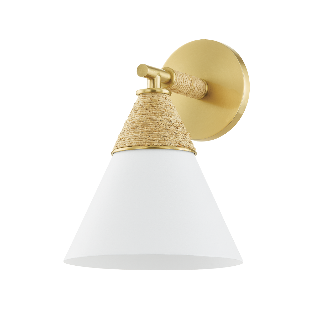 ##Antique Hardware## Mica Wall Sconce