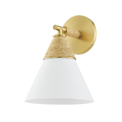 ##Antique Hardware## Mica Wall Sconce