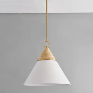 ##Antique Hardware## Mica Pendant