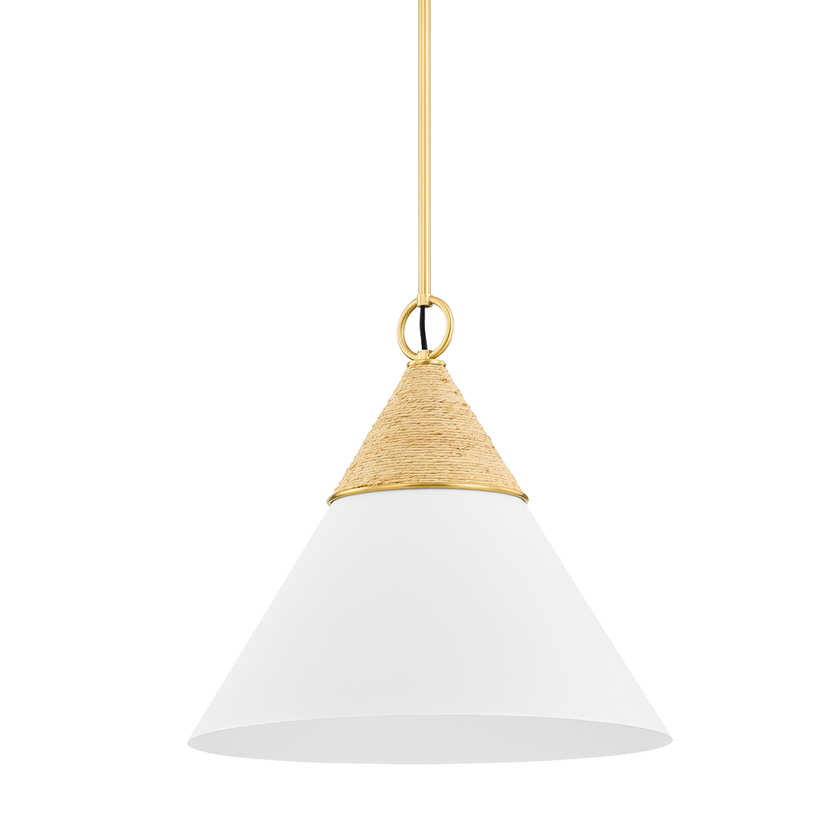 ##Antique Hardware## Mica Pendant