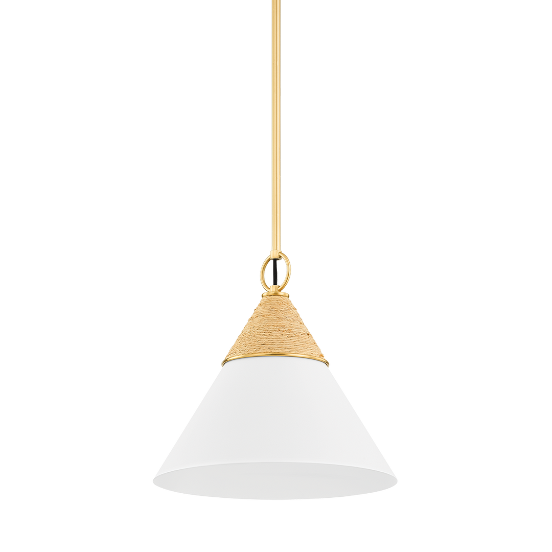 ##Antique Hardware## Mica Pendant