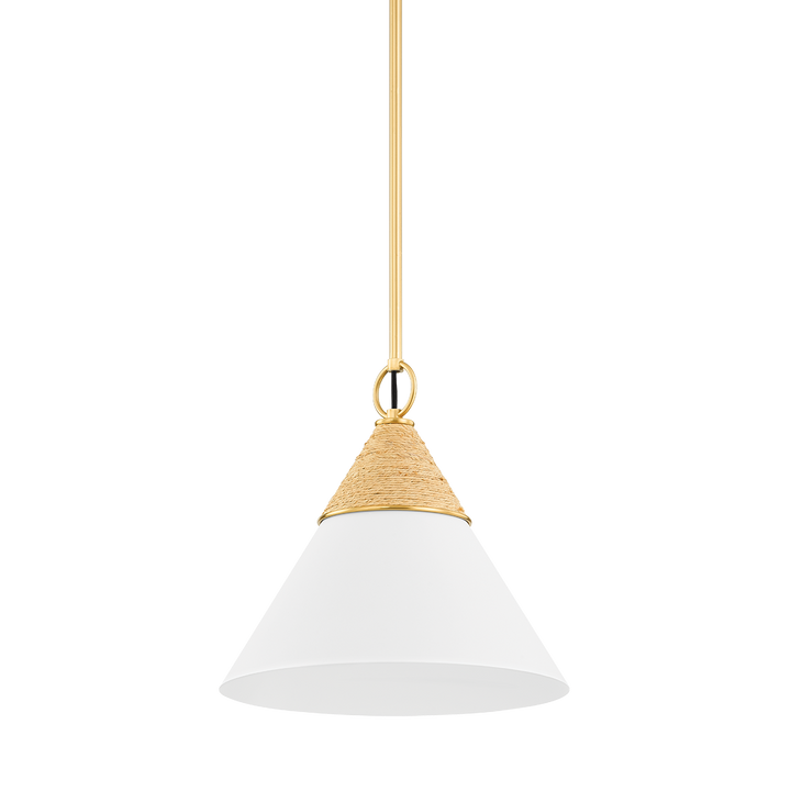 ##Antique Hardware## Mica Pendant